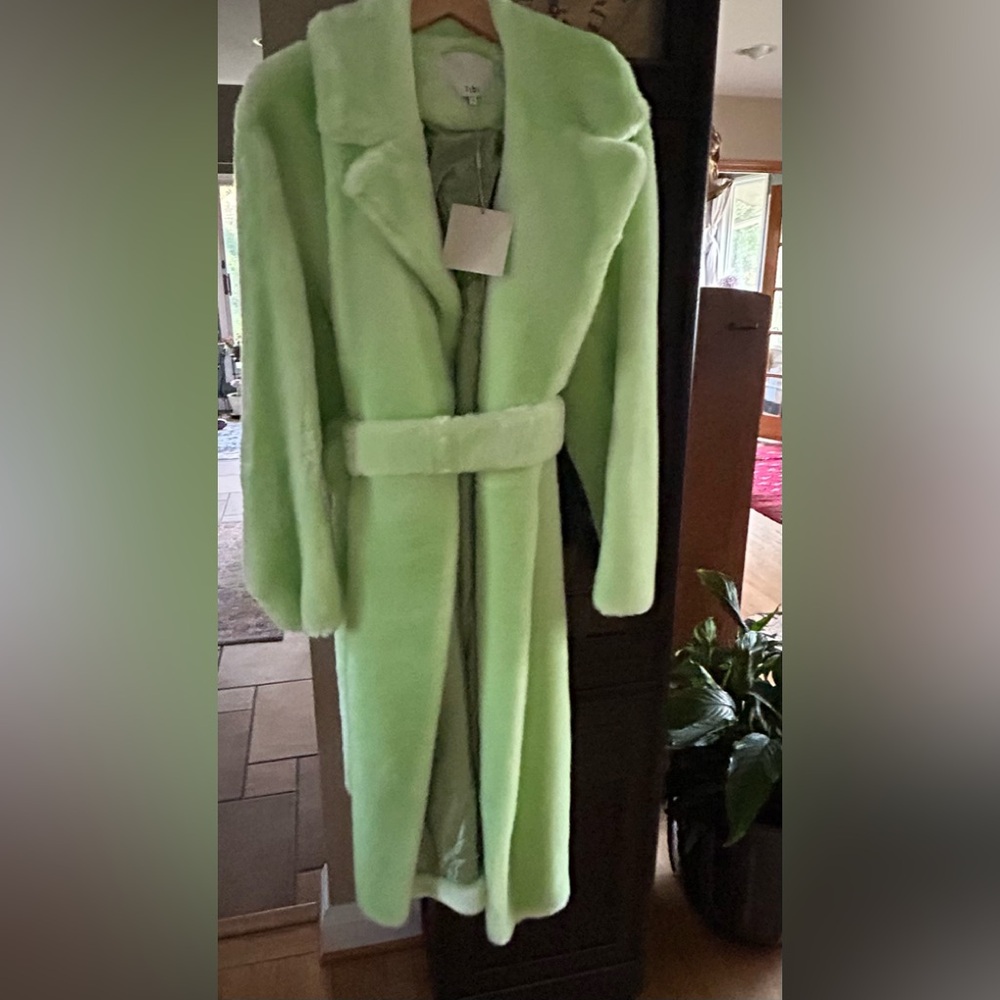 Tibi Faux  Fur Coat Sold Out! New w Tags